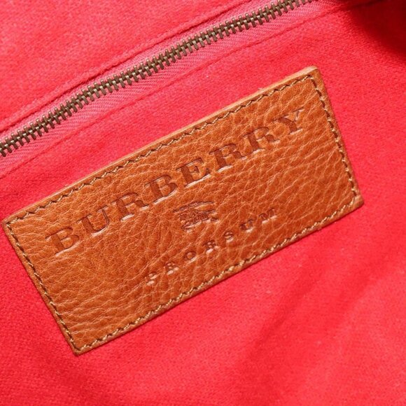 BURBERRY Shoulder Bag Canvas Brown Auth BA1646 - Picture 10 of 16